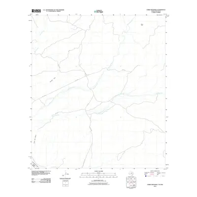 2010 Map of Cerro Redondo, 2010 Print