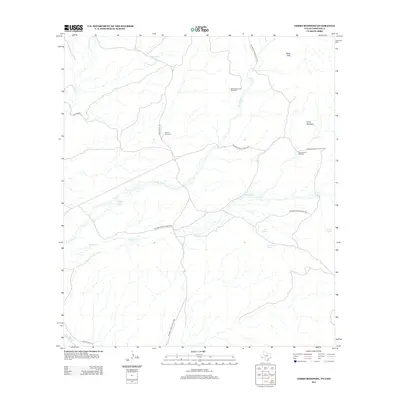 2013 Map of Cerro Redondo, 2013 Print