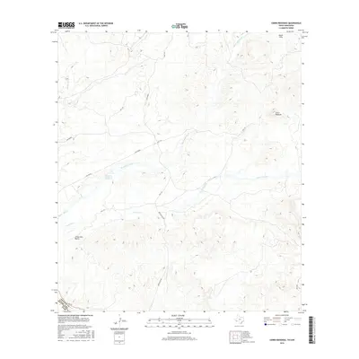 2016 Map of Cerro Redondo, 2016 Print