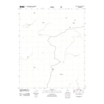 2011 Map of Cerro Tinaja, 2011 Print