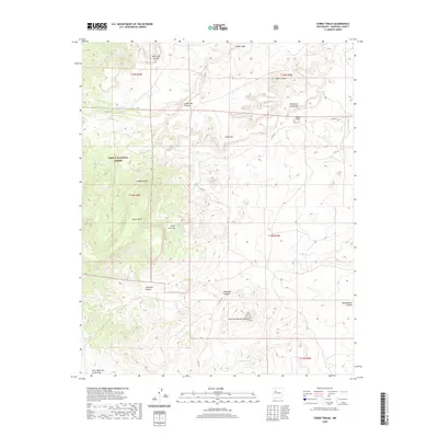 2020 Map of Cerro Tinaja, 2020 Print