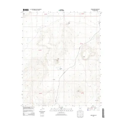 2013 Map of Cerro Verde, 2013 Print