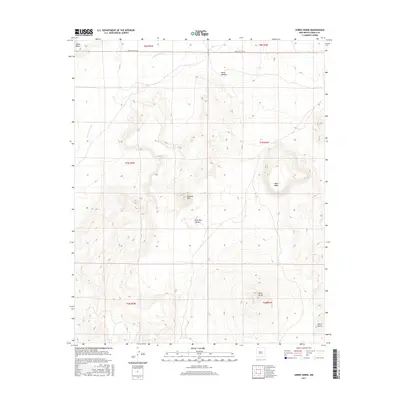 2017 Map of Cerro Verde, 2017 Print