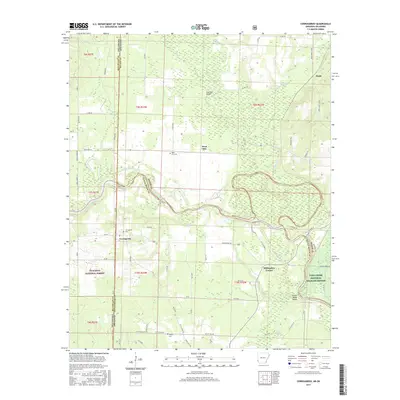 2017 Map of Cerrogordo, 2017 Print