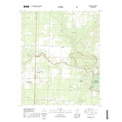 2020 Map of Cerrogordo, 2020 Print