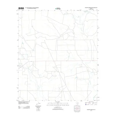 2012 Map of Chacon Creek NE, 2012 Print