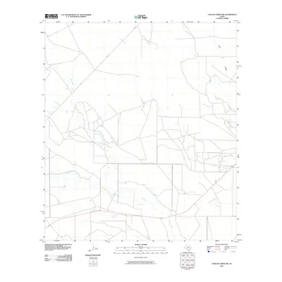 2010 Map of Chacon Creek NW, 2010 Print