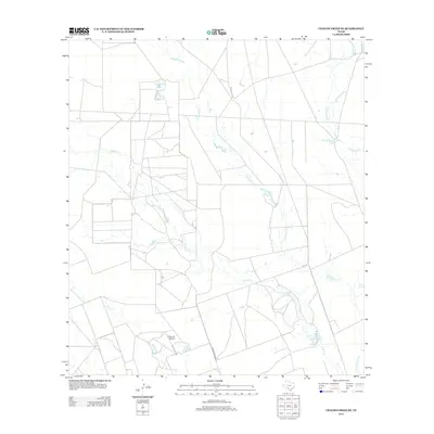 2012 Map of Chacon Creek SE, 2012 Print