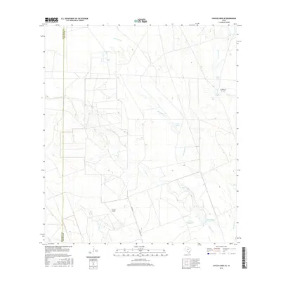 2016 Map of Chacon Creek SE, 2016 Print