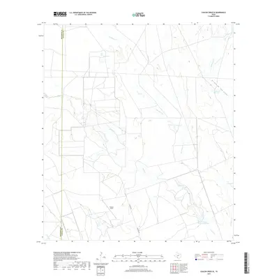 2019 Map of Chacon Creek SE, 2019 Print