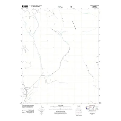 2011 Map of Chacon, 2011 Print