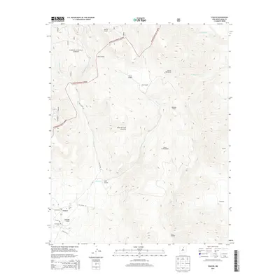 2013 Map of Chacon, 2013 Print