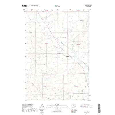 2020 Map of Chadborn, 2020 Print