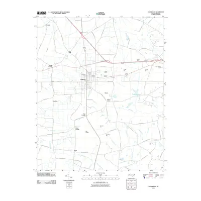 2010 Map of Chadbourn, 2010 Print