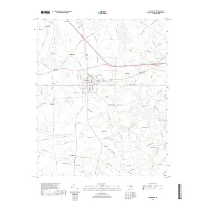 2019 Map of Chadbourn, 2019 Print