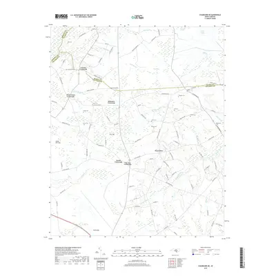 2019 Map of Chadbourn NE, 2019 Print
