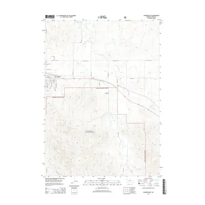 2014 Map of Chadron East, 2014 Print