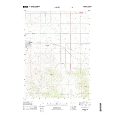 2017 Map of Chadron East, 2017 Print
