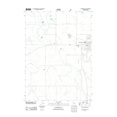 2011 Map of Chadron West, 2011 Print