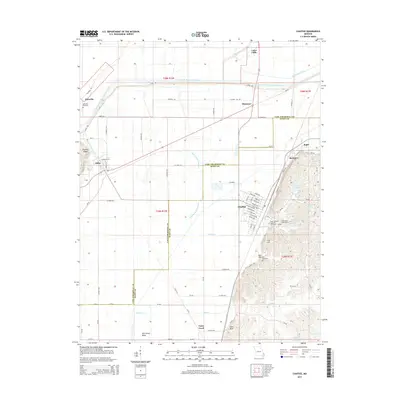 2015 Map of Chaffee, 2015 Print