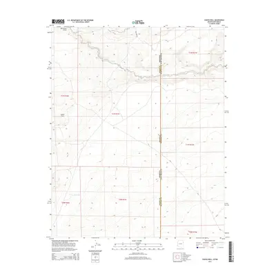 2014 Map of Chafin Well, 2014 Print