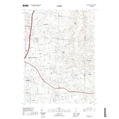 2019 Map of Chagrin Falls, 2019 Print