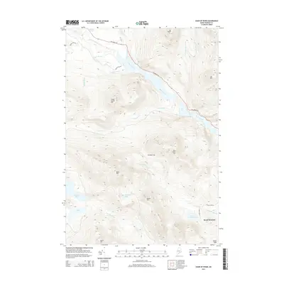 2014 Map of Chain of Ponds, 2014 Print