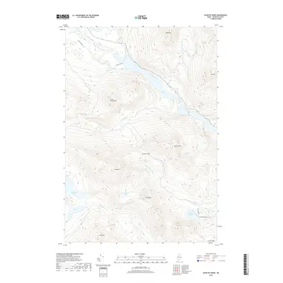 2018 Map of Chain of Ponds, 2018 Print