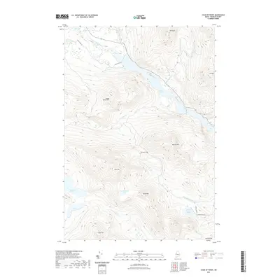 2021 Map of Chain of Ponds, 2021 Print