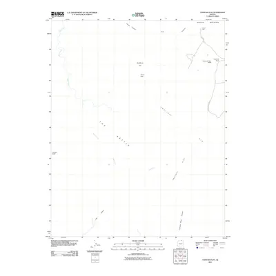 2011 Map of Chaiyahi Flat, 2011 Print
