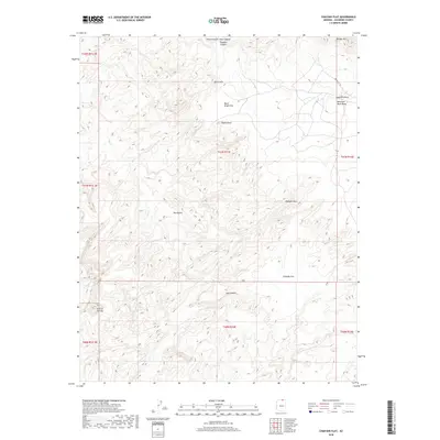 2018 Map of Chaiyahi Flat, 2018 Print