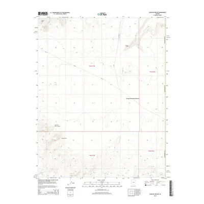 2014 Map of Chaiyahi Rim NE, 2014 Print