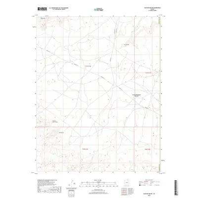 2018 Map of Chaiyahi Rim NE, 2018 Print