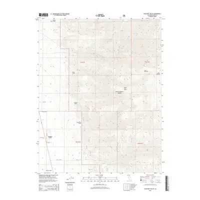 2015 Map of Chalfant Valley, 2015 Print