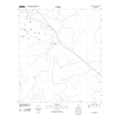 2010 Map of Chalk Bluff, 2010 Print