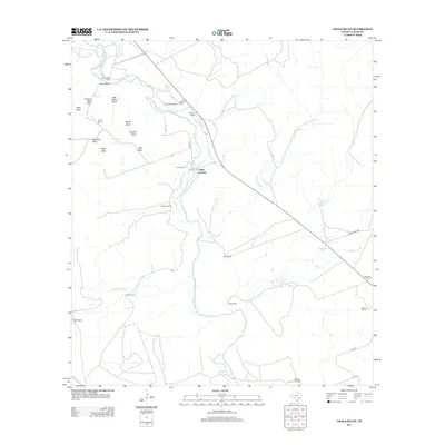 2013 Map of Chalk Bluff, 2013 Print