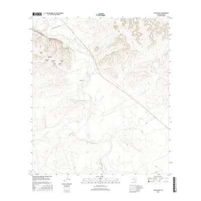 2016 Map of Chalk Bluff, 2016 Print