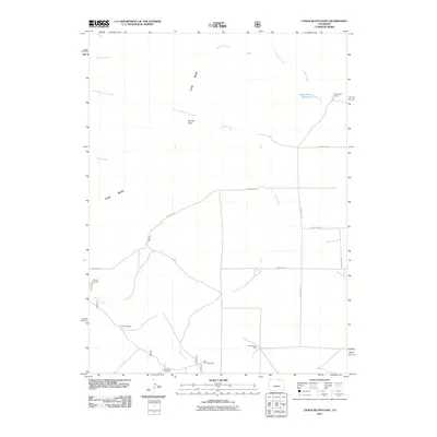 2011 Map of Chalk Bluffs East, 2011 Print