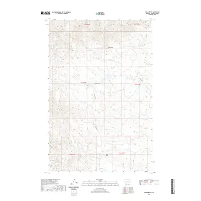 2020 Map of Chalk Butte, 2020 Print