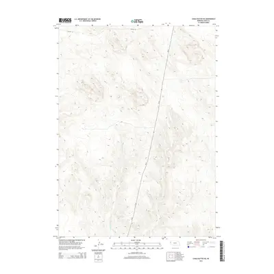 2014 Map of Chalk Buttes NE, 2014 Print