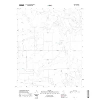 2019 Map of Chalk, 2019 Print