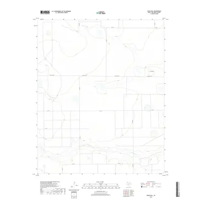 2019 Map of Chalk Hill, 2019 Print