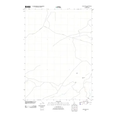 2010 Map of Chalk Hills, 2010 Print