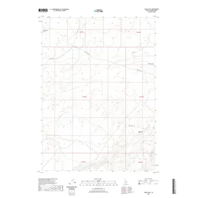2020 Map of Chalk Hills, 2020 Print