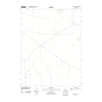 2011 Map of Chalk Knolls, 2011 Print