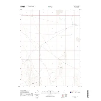 2020 Map of Chalk Knolls, 2020 Print