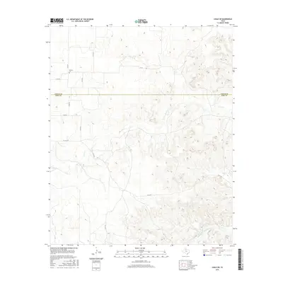 2016 Map of Chalk SW, 2016 Print