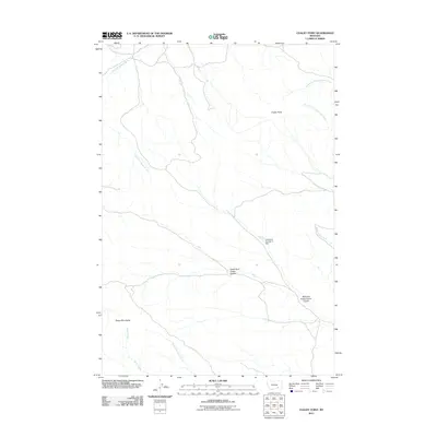 2011 Map of Chalky Point, 2011 Print