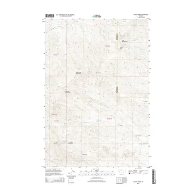 2014 Map of Chalky Point, 2014 Print