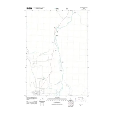 2011 Map of Challis, 2011 Print